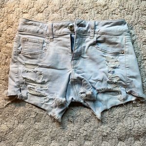 American Eagle Super Super Stretch jean shorts